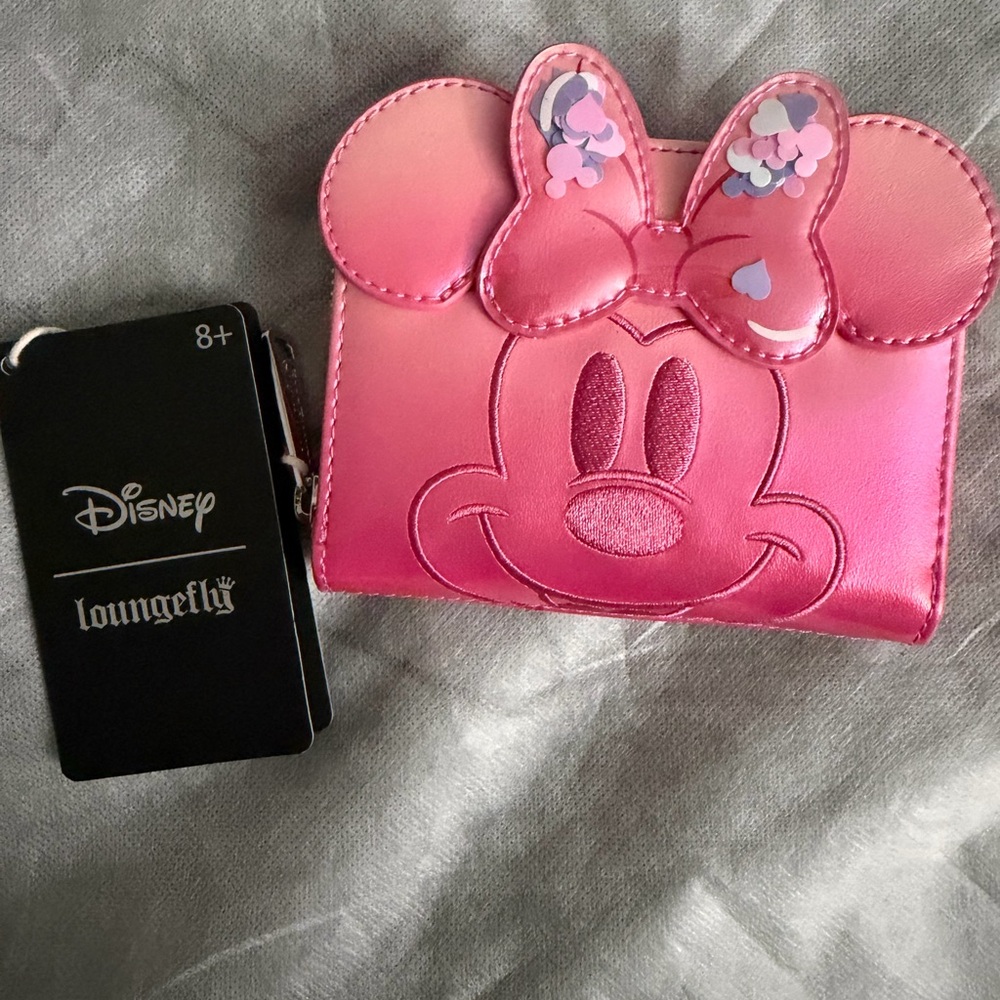Loungefly Disney Minnie Mouse Pink Wallet